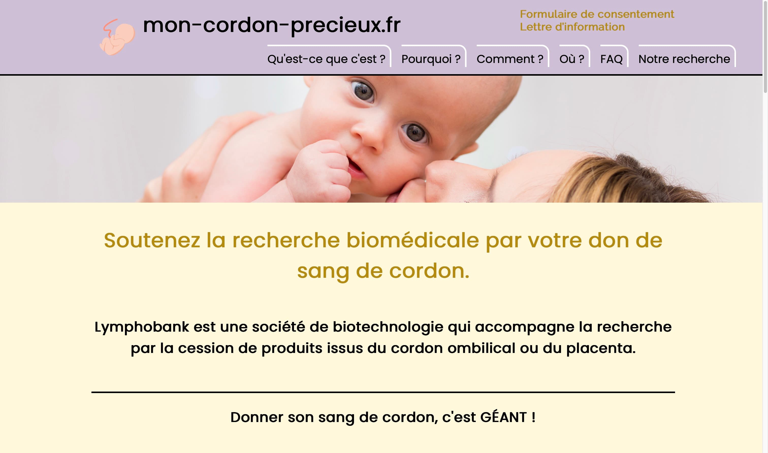 Mon cordon précieux